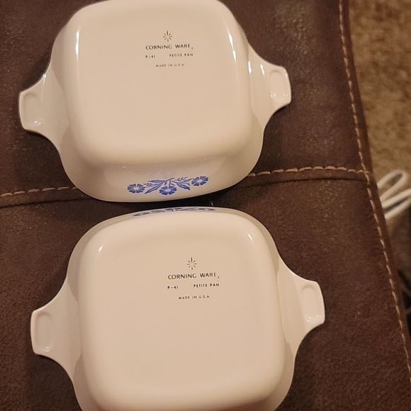 VINTAGE p-41 cornflower corning ware - Picture 3 of 4